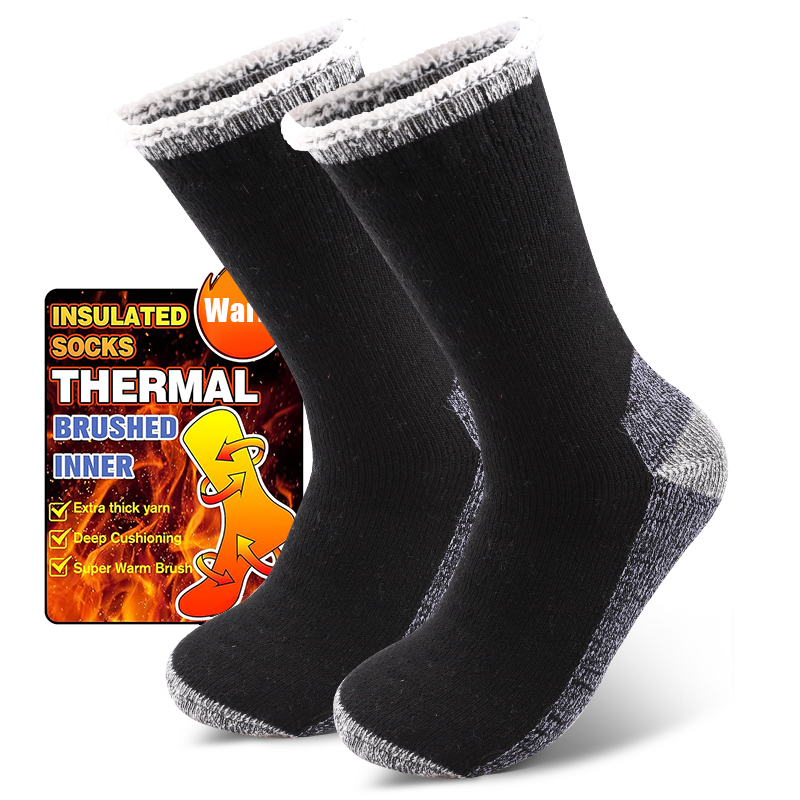 Thermal Sock Winter - 1 쌍 남성용 메리노 울 따뜻한