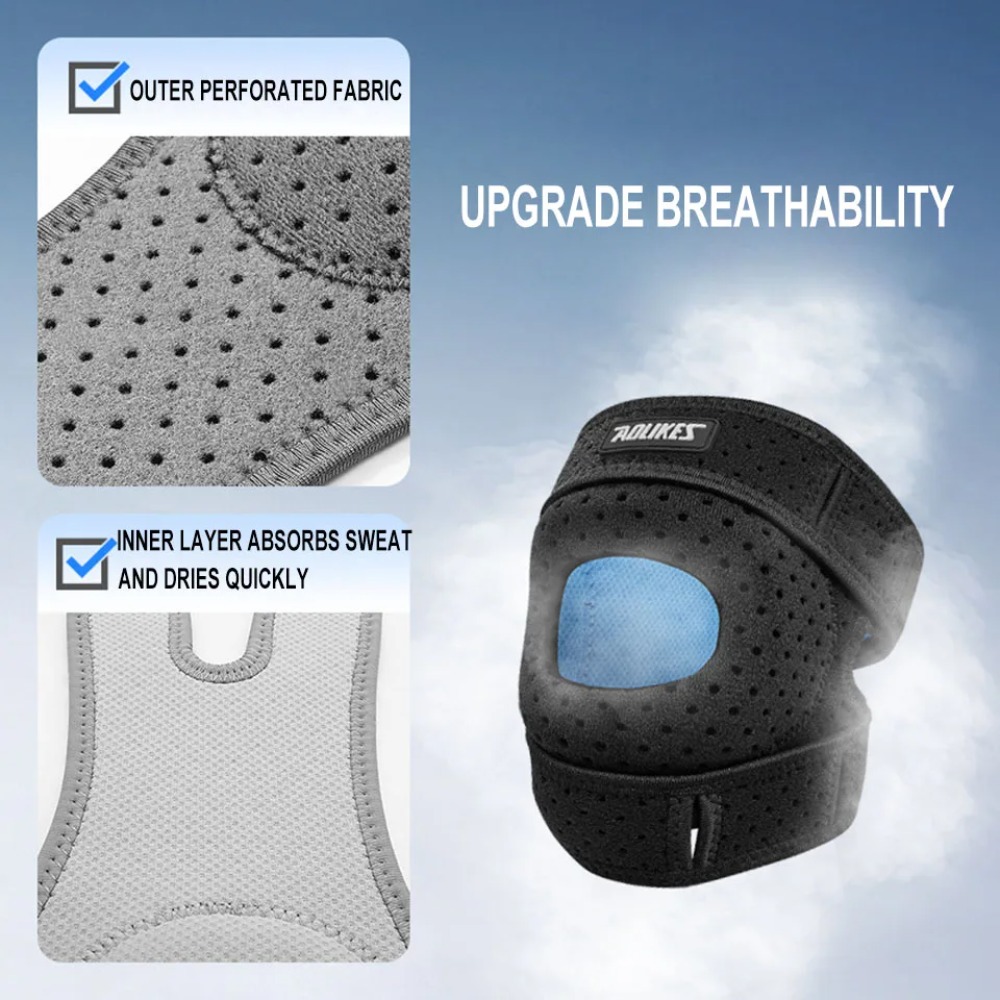 새로운 1PCS 슬개골 무릎 받침대 압축 슬리브 지원  - Compression Sleeve Calf 리뷰 및 가격