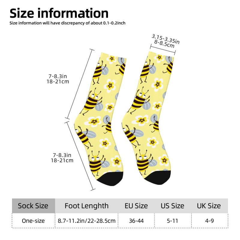 맞춤형 멋진 남성용 재미있는 꿀벌 꽃 드레스 양말 유니 - Dress Sock Men 리뷰 및 가격