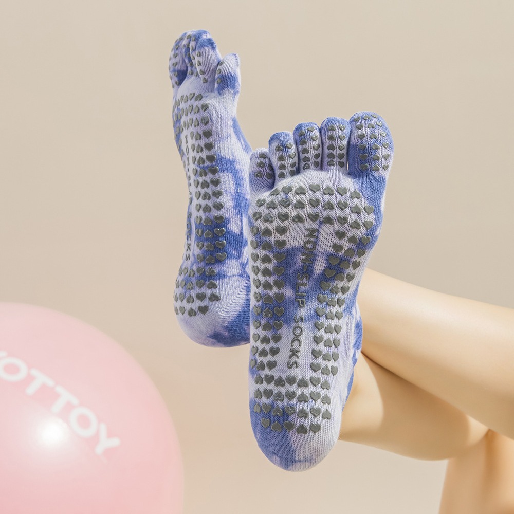 타이다이 여성용 5손가락 그립 양말 (요가, 필라테스  - Toe Sock Split 리뷰 및 가격