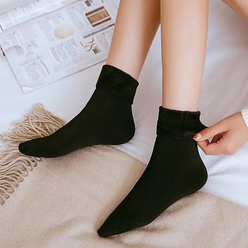 여성용 보온 스노우 양말 가을 겨울 두꺼운 따뜻한 짧은 - Thermal Sock Winter 리뷰 및 가격