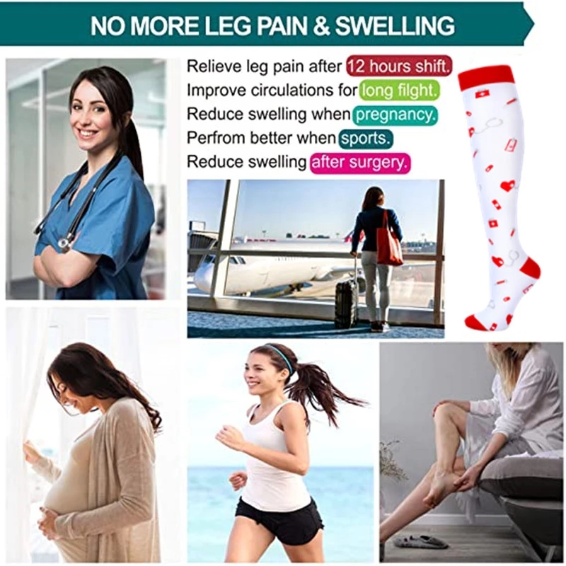 압축 양말 20-30 Mmhg 러닝 의료 정맥류 임신  - Compression Sock Medical 리뷰 및 가격