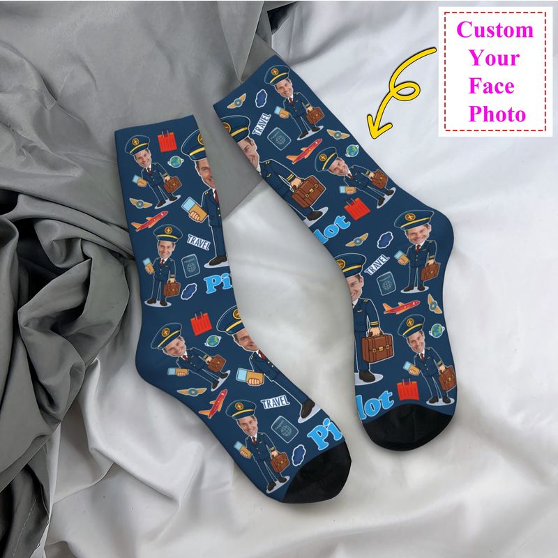 참신한 남성용 재미있는 파일럿 맞춤 드레스 양말 유니섹 - Dress Sock Men 리뷰 및 가격