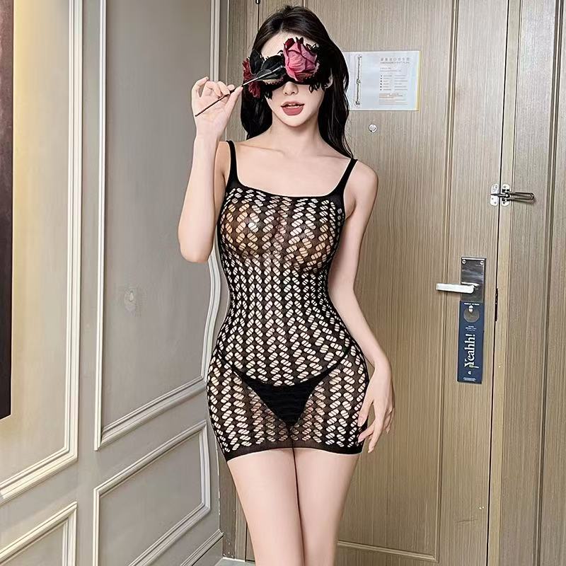 오픈 크로치 섹시 바디수트, 망사 스타킹, 블랙 란제리 - Fishnet Stocking Women 리뷰 및 가격
