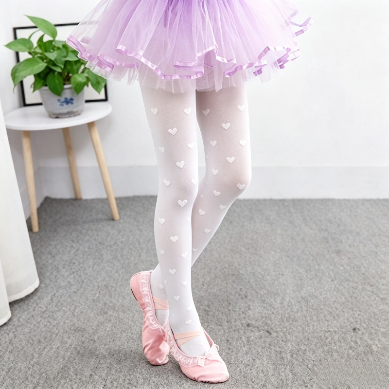 발레 10D 하트 보우 장식 여름 발레 타이즈 시스루  - Tights Pantyhose Sheer 리뷰 및 가격