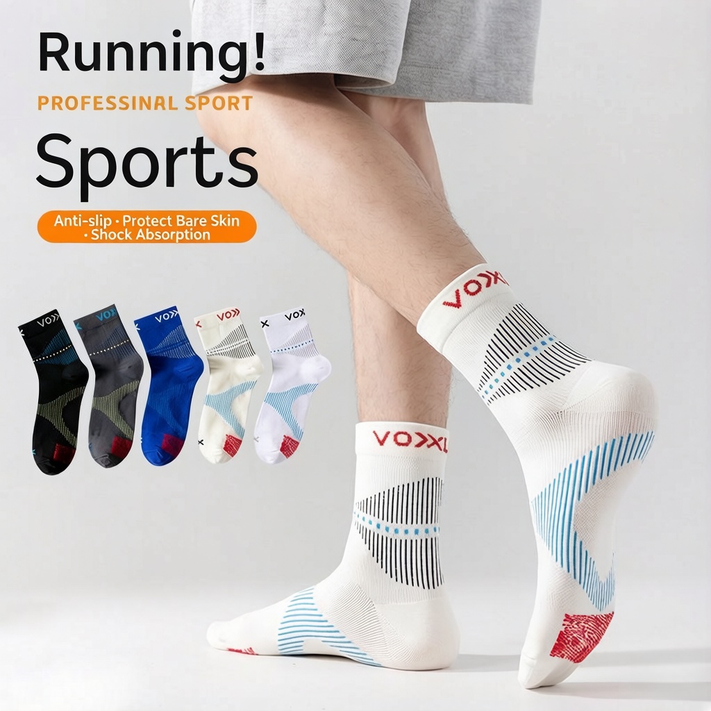 WRELS 1/2/3 쌍 러닝 양말 수분 흡수 통기성  - Athletic Sock Cushion 리뷰 및 가격