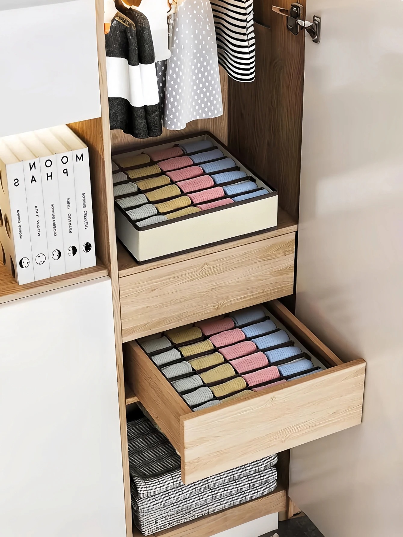 속옷 양말 브라 바지 스카프 넥타이 수납함 청바지 의류 - Sock Organizer Tray 리뷰 및 가격