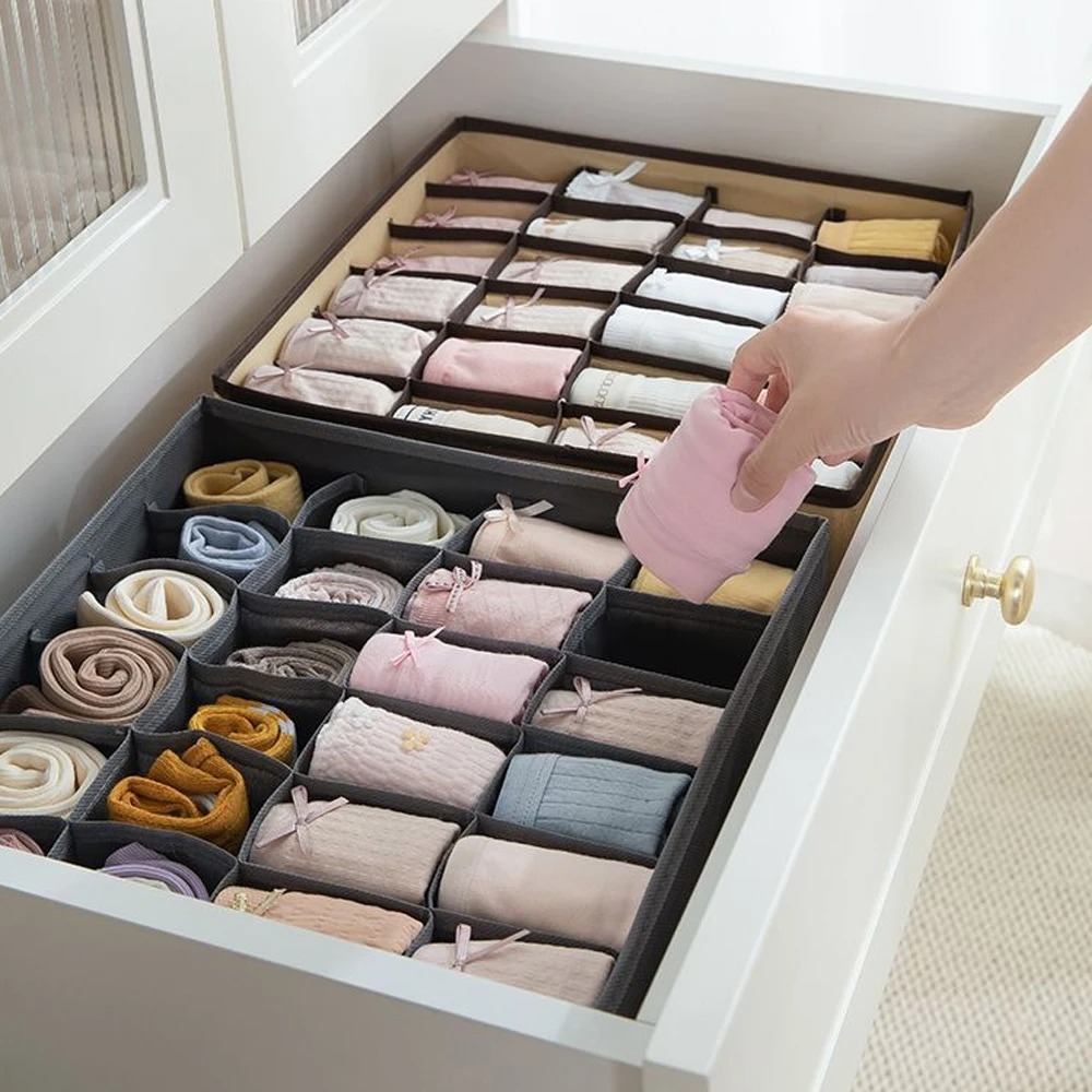 속옷 양말 브라 바지 스카프 넥타이 수납함 청바지 의류 - Sock Organizer Tray 리뷰 및 가격