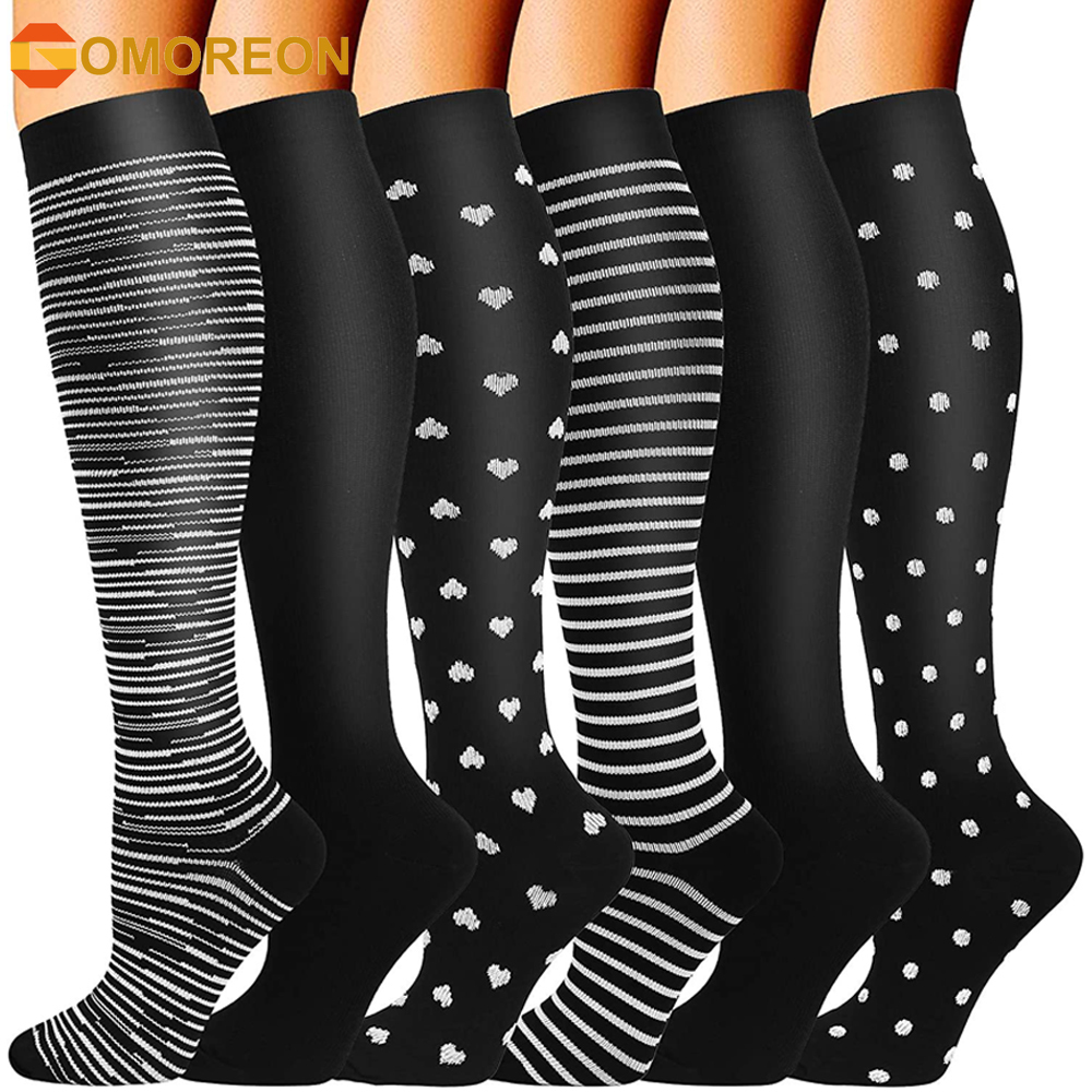 GOMOREON 남성 및 여성용 압축 양말 6쌍, 15 - Compression Sock Medical 리뷰 및 가격