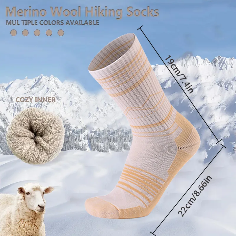 메리노 울 부츠 양말, 보온성 좋은 겨울용 두꺼운 쿠션 - Thermal Sock Winter 리뷰 및 가격
