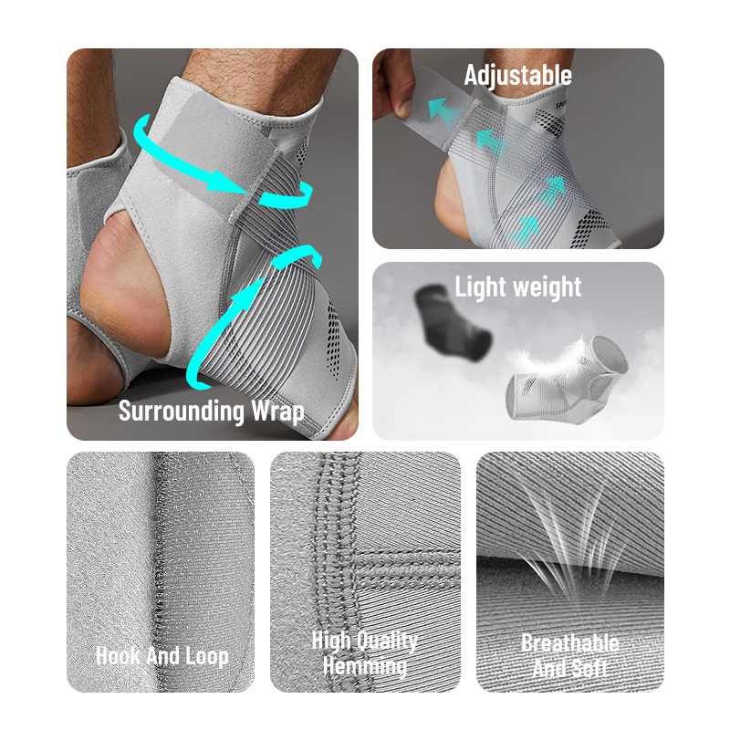 1개 조절 가능한 발가락 없는 발목 보호대, 발목 염좌 - Ankle Brace Sock 리뷰 및 가격