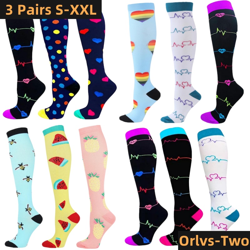 S-XXL 3 쌍 무료 배송 간호사 압축 양말 정맥류  - Compression Sock Medical 리뷰 및 가격