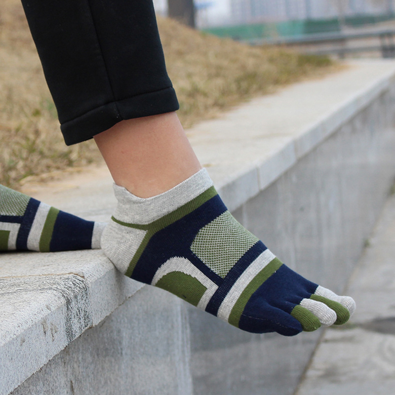 1/5 쌍 남성용 5발가락 운동용 발목 양말 통기성 메 - Ankle Sock Low Cut 리뷰 및 가격